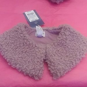 Womens faux fur collar